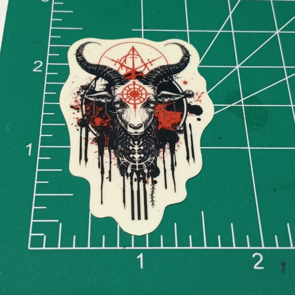 SCI-FI GLOW IN THE DARK STICKER